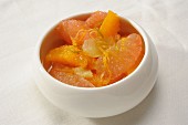 Citrus fruit soup
