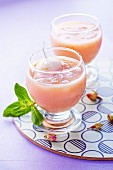 Rosen-Litschi-Cocktail