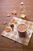 Cow's milk-free hot chocolate