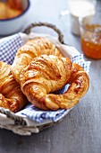 Traditional croissants