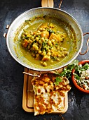 Chickpea and pumpkin curry