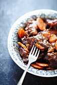 Beef and carrot Carbonade