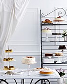 Cake assortment for a party