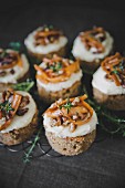 Individual Carrot Cake With Honey,Walnut And Grilled Pistachios