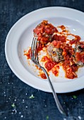 Mediterranean lamb and currant meatballs