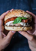 Italian veal burger