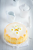 Lemon angel cake
