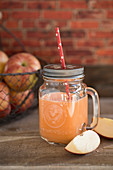 Apple,carrot smoothie