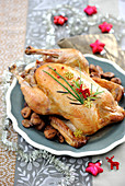 Turkey Stuffed With Chestnuts