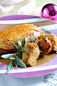 Braised Goose With Apples And Sage