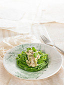 Green Beans With Breton Sauce