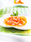 Langoustines With Orange-Flavored Butter