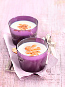Almond yoghurt mousse