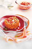 Red risotto