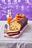 Candied fruit, grapefruit and spice cake