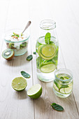 Lime-Mint Detox Water