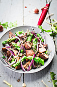 Green Asparagus And Mushroom Stir-Fry