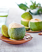 Mojito iced limes