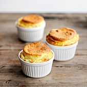 Individual cheese soufflés