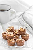 Chocolate and almond mignardises
