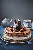 Chocolate Easter cake