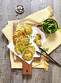 Courgette patties