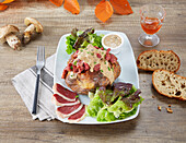 Pomme de terre périgourdine - French potato dish
