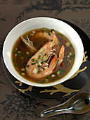 Crevette in Shaoxing-Reiswein