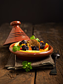 Country lamb tagine with prunes