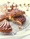 Kings' cake with frangipane