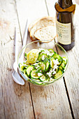 Zucchini salad with Corsica