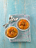 Apricot tartlets
