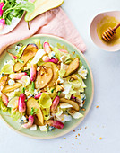 Endive and pear salad
