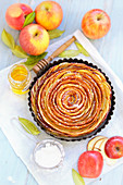 Swirl-Apfelkuchen