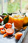Orange and clementine jam