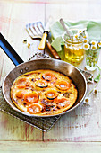 Apricot and honey pancakes