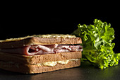 Croque Monsieur (Käse-Schinken-Sandwich)