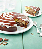 Zebra cake chocolate orange
