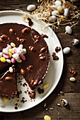 Schokoladenkuchen fürs Osterfest