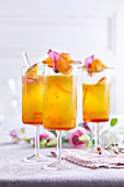 Zitrusfrüchte-Cocktail fürs festliche Buffet
