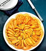 Apple and orange tatin tart