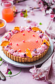 Grapefruit-Orangen-Torte