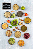 Protein-rich pulses for a vegan diet