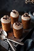 Tiramisu-style cookie cups