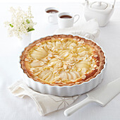 Tarte bourdaloue (pear tart, France)