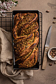 Pistachio Babka