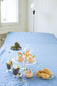 Assortment of Christmas Amuse-bouche