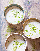 Sauce à l'entéromorphe - Sahnesauce mit Algen