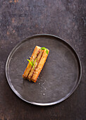 Foie gras and potato cake
