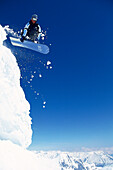 Snowboarding, Ischgl, Österreich